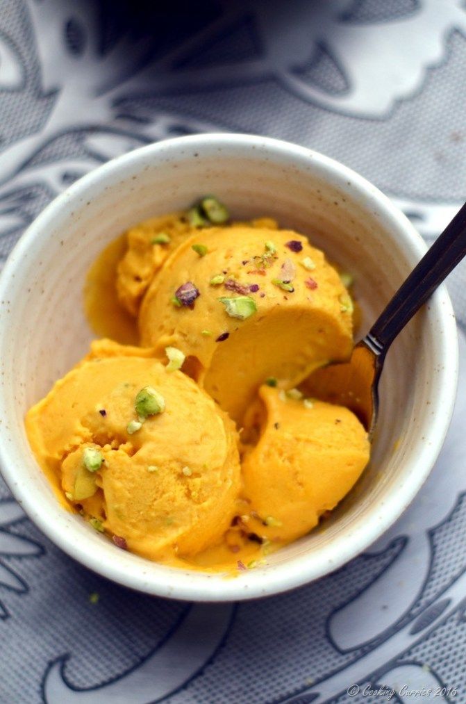 Mango Pistachio Ice Cream